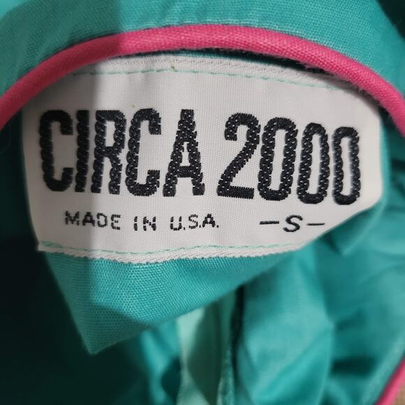 Vintage Robe House Coat Loungewear Green Gown Muumuu Lounge Dress Maxi Small - Picture 7 of 16